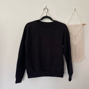 Lacoste black crewneck sweatshirt